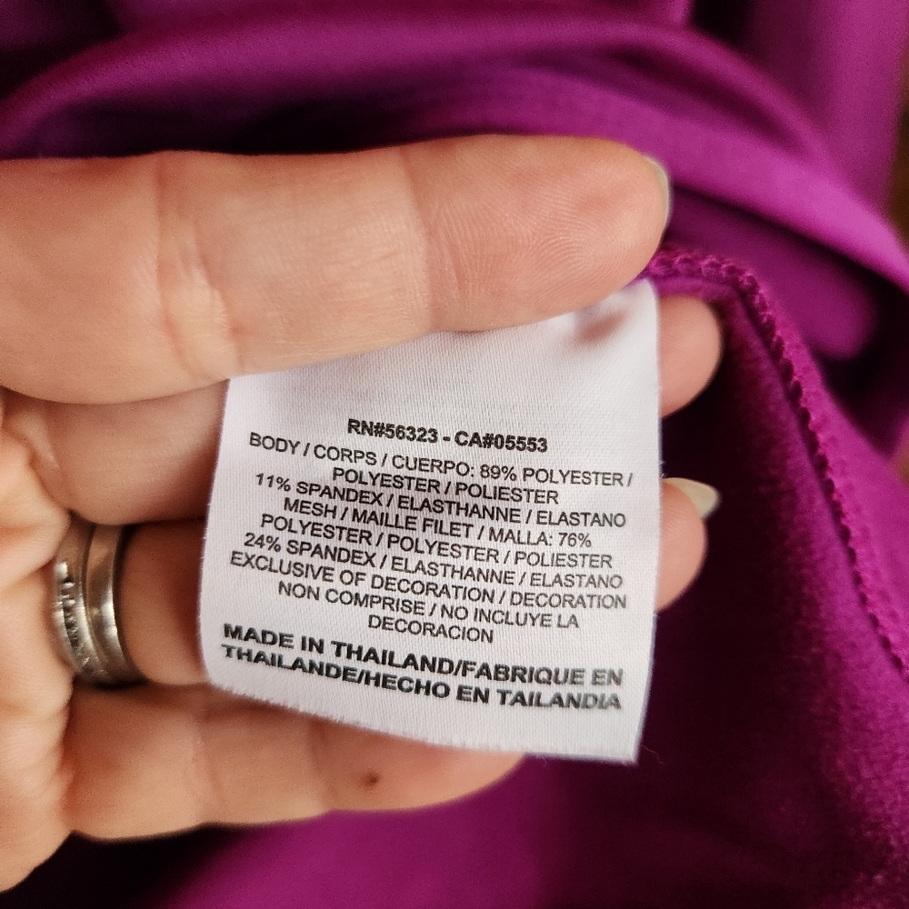 NIKE Element Purple Thermal Dri-Fit Running Hoodie 424841-551 Mesh Athletic Sz M - Picture 6 of 11